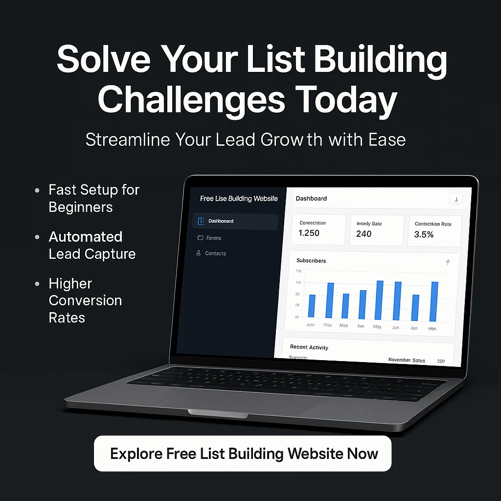 Free List Building Website Problems Solved: Overcoming Key Marketing Obstacles featured image