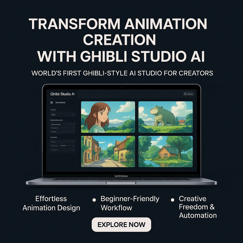 Ghibli Studio AI Use Cases: Transform Your Creative Workflow with the World's First Ghibli-Style AI Studio featured image