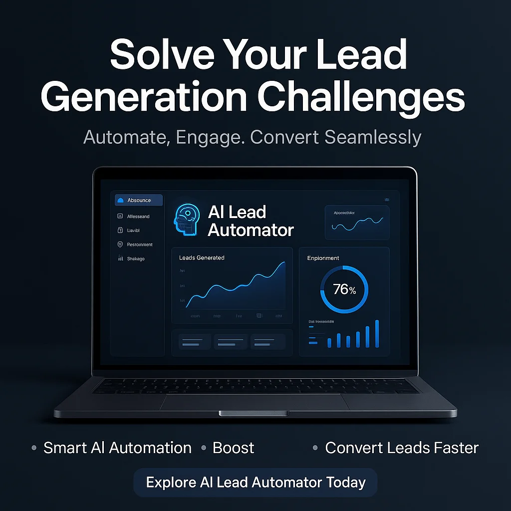 How AI Lead Automator: Generate Engage Convert Solves Your Biggest Lead Generation Challenges featured image