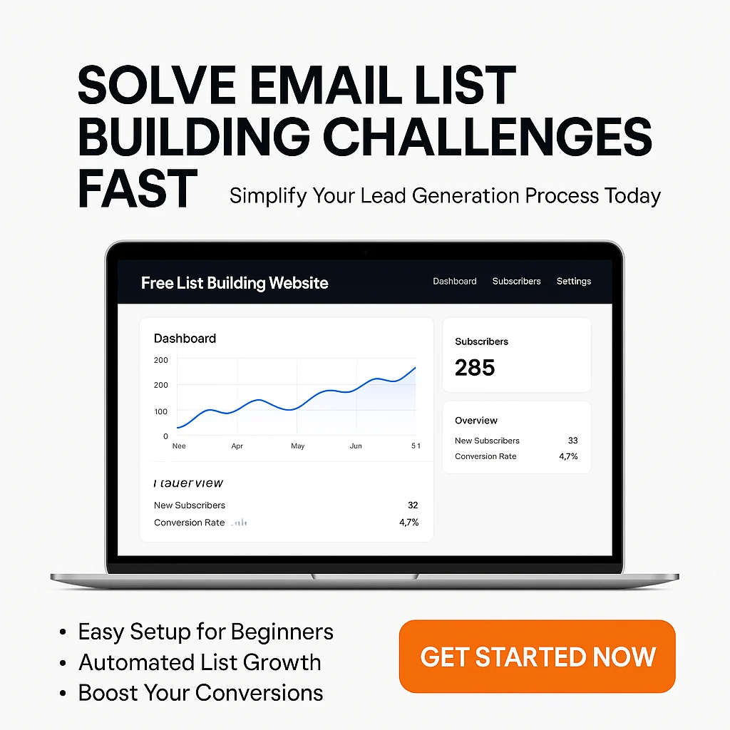 How Free List Building Website Solves Your Biggest Marketing Challenges featured image