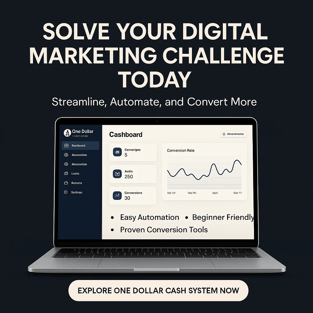 How One Dollar Cash System Solves Key Digital Marketing Challenges featured image