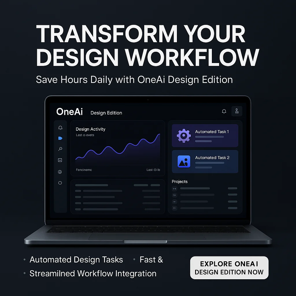 How OneAi Design Edition Saves You Time and Boosts Productivity Effortlessly featured image