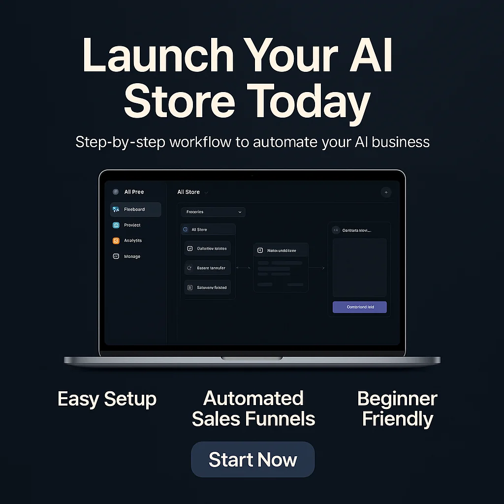 How to Use AI Store Fortune - Launch Your Own AI Store Today: A Step-by-Step Workflow Guide featured image
