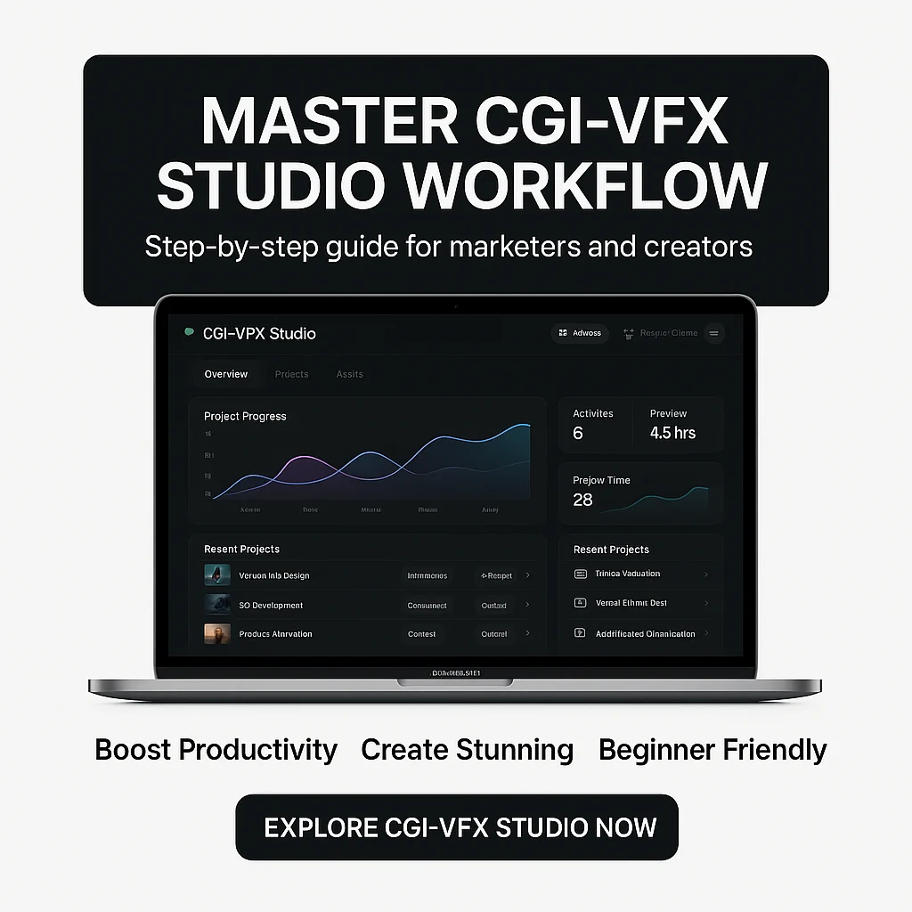 How to Use CGI-VFX Studio: A Step-by-Step Workflow Tutorial for Digital Marketers featured image