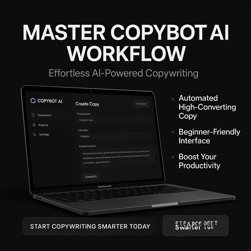 How to Use COPYBOT AI: Step-by-Step Workflow for Effortless High-Converting Copywriting featured image