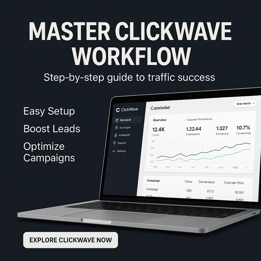 How to Use ClickWave: A Step-by-Step Workflow for Powerful Traffic Generation featured image