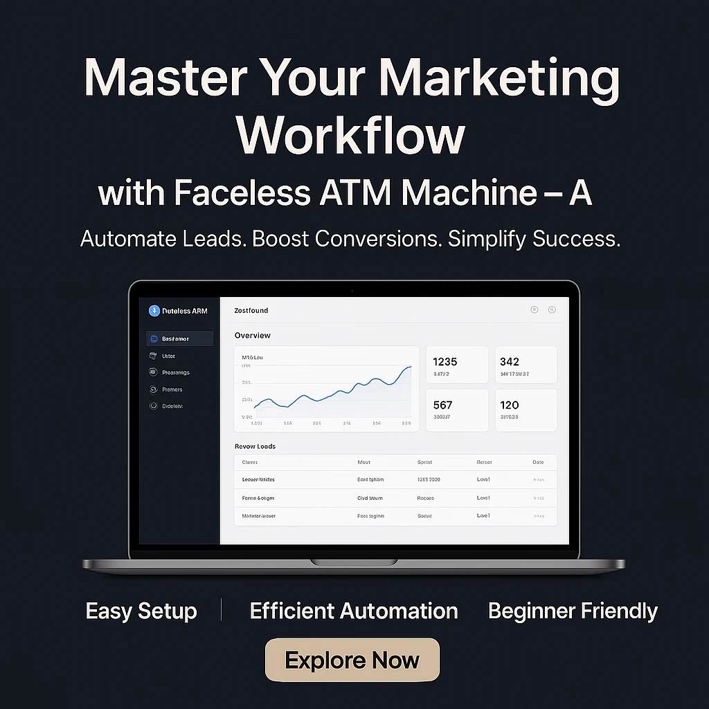 How to Use Faceless ATM Machine - A: A Step-by-Step Workflow Tutorial for Digital Marketers featured image