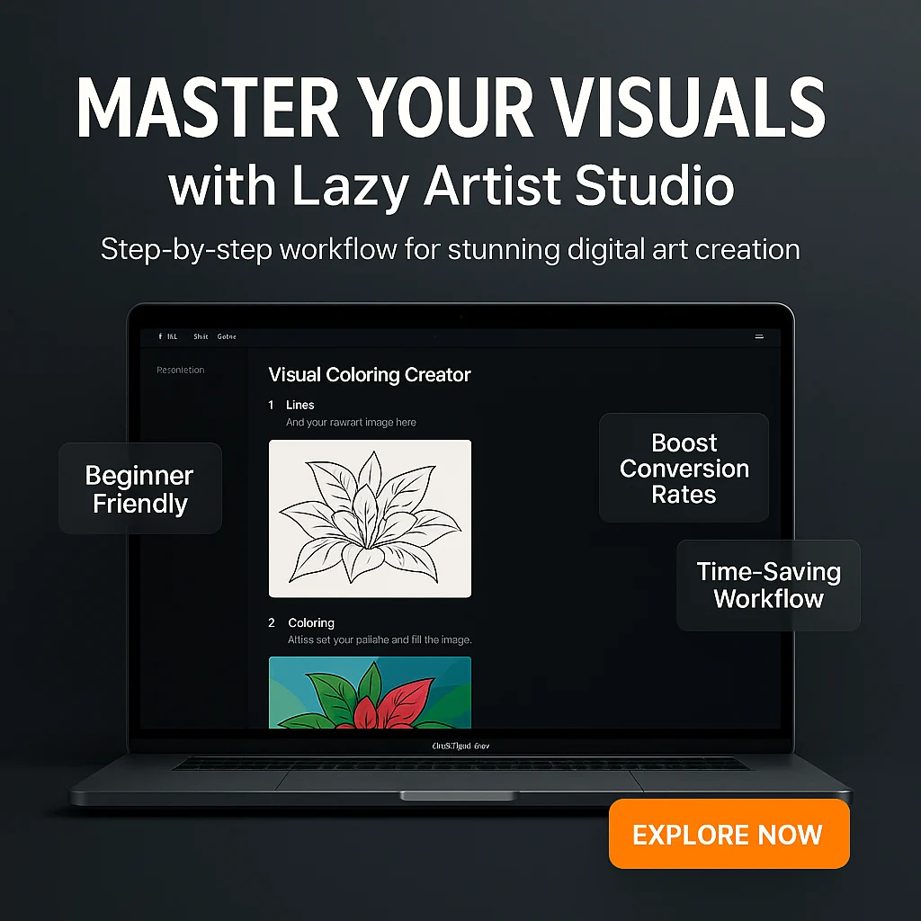 How to Use Lazy Artist Studio-Visual Coloring Creator: A Step-by-Step Workflow Tutorial featured image