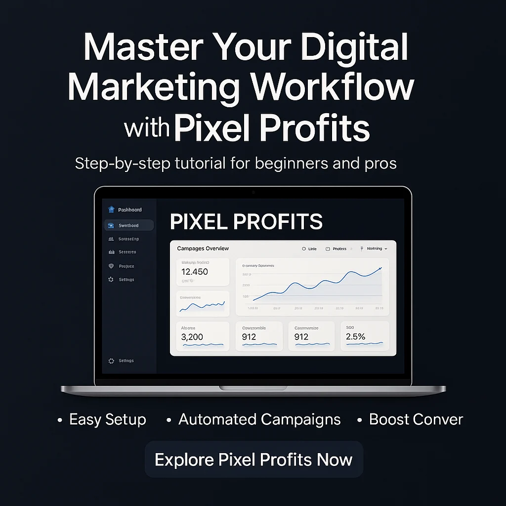 How to Use Pixel Profits: A Step-by-Step Workflow Tutorial for Digital Marketers featured image