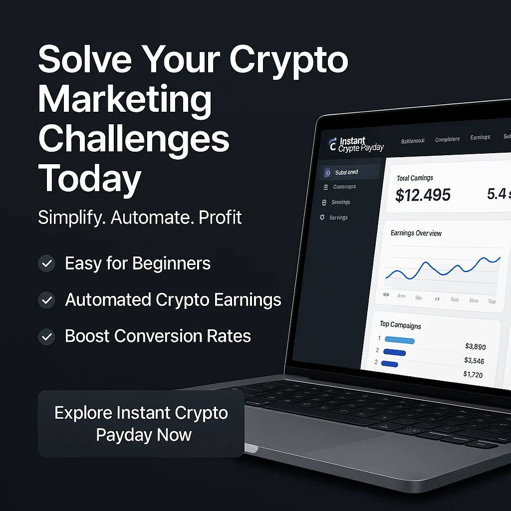Instant Crypto Payday Problems Solved: How This Software Tackles Key Digital Marketing Challenges featured image