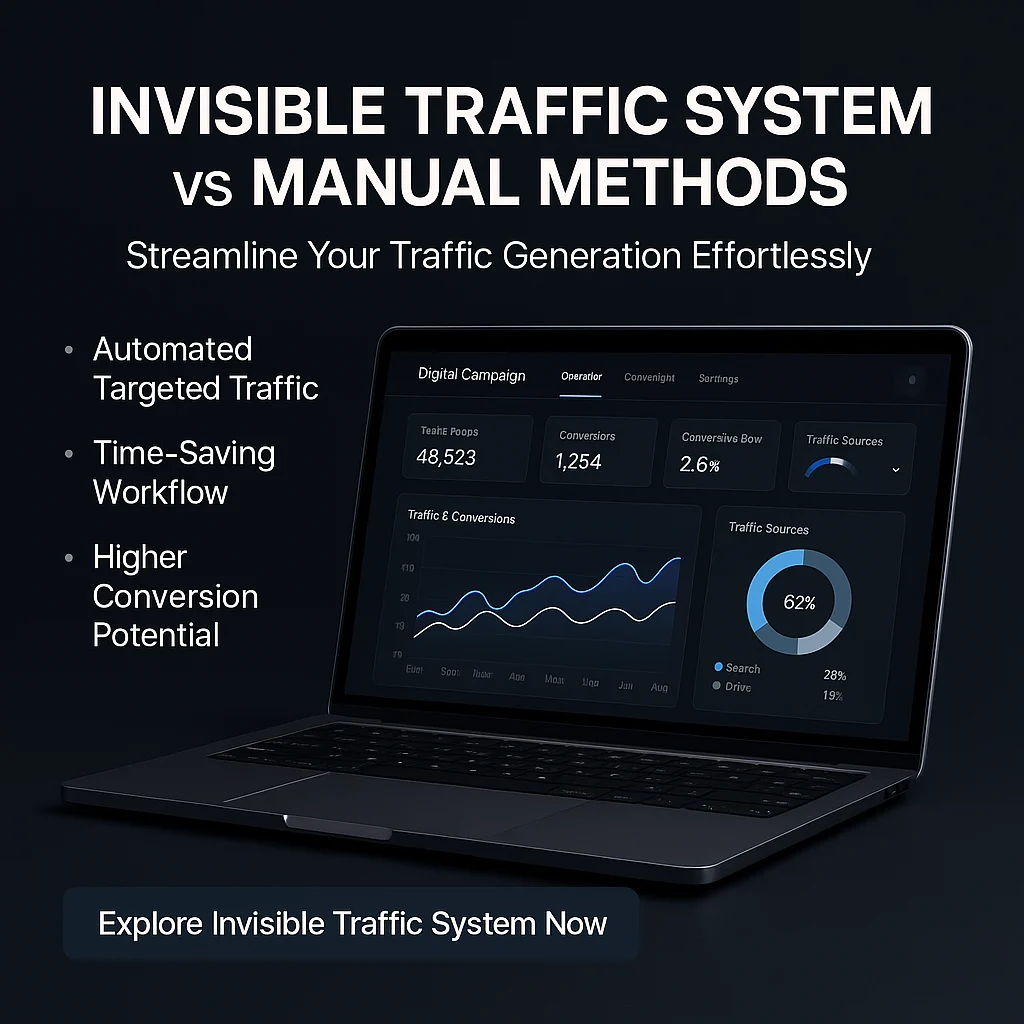 Invisible Traffic System vs Manual Methods: The Smarter Traffic Generation Choice featured image