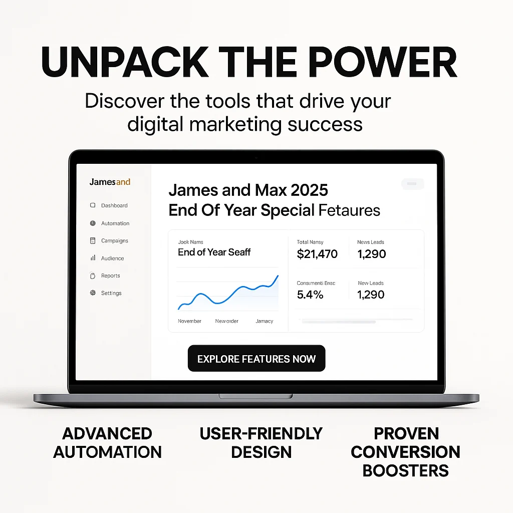 James and Max 2025 End Of Year Special Feature Breakdown: Unlock Your Digital Marketing Potential featured image