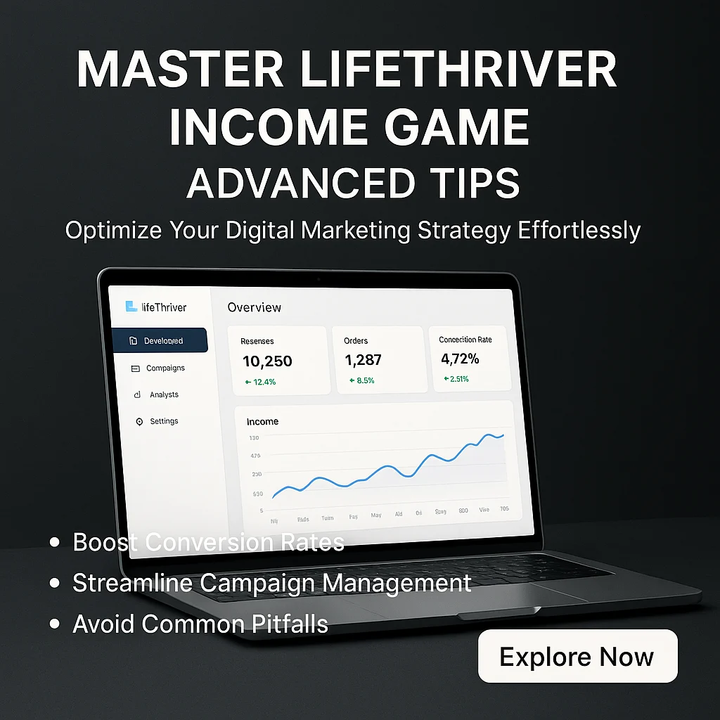 LifeThriver Income Game Advanced Tips: Optimize Your Digital Marketing Success featured image