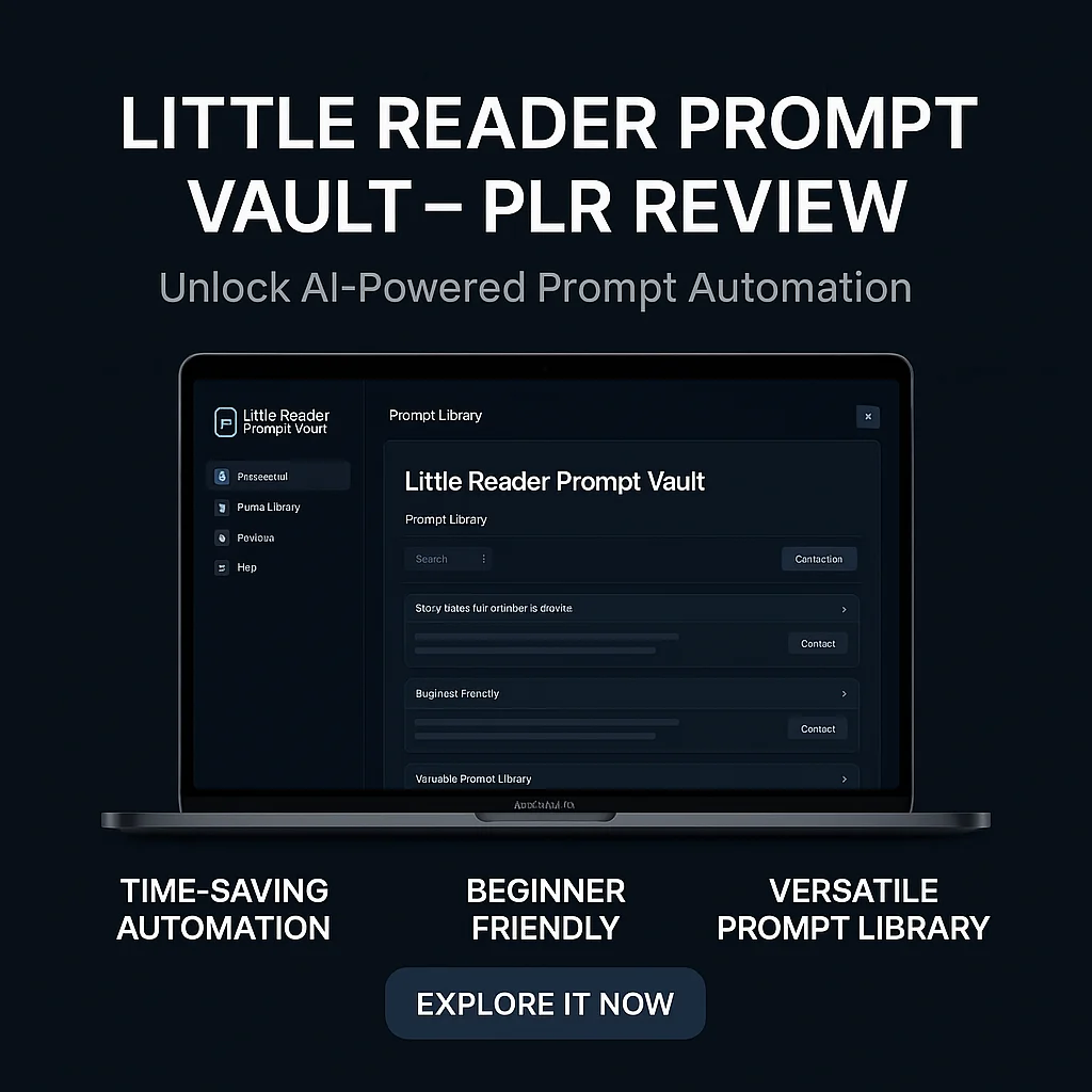Little Reader Prompt Vault - PLR Review: Honest Look at Features, Benefits & Buying Considerations featured image