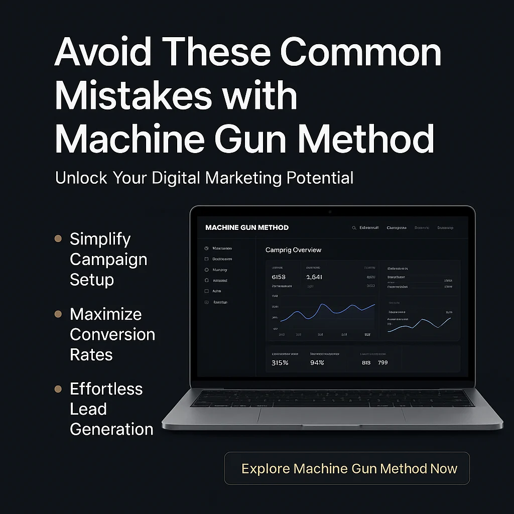 Machine Gun Method Mistakes to Avoid: Maximize Your Digital Marketing Success featured image