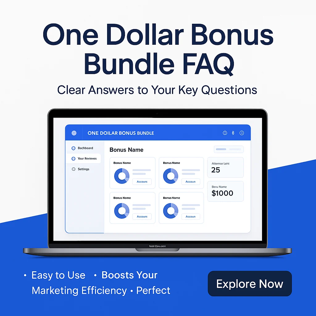 One Dollar Bonus Bundle FAQ: Answers to Your Top Buyer Questions featured image