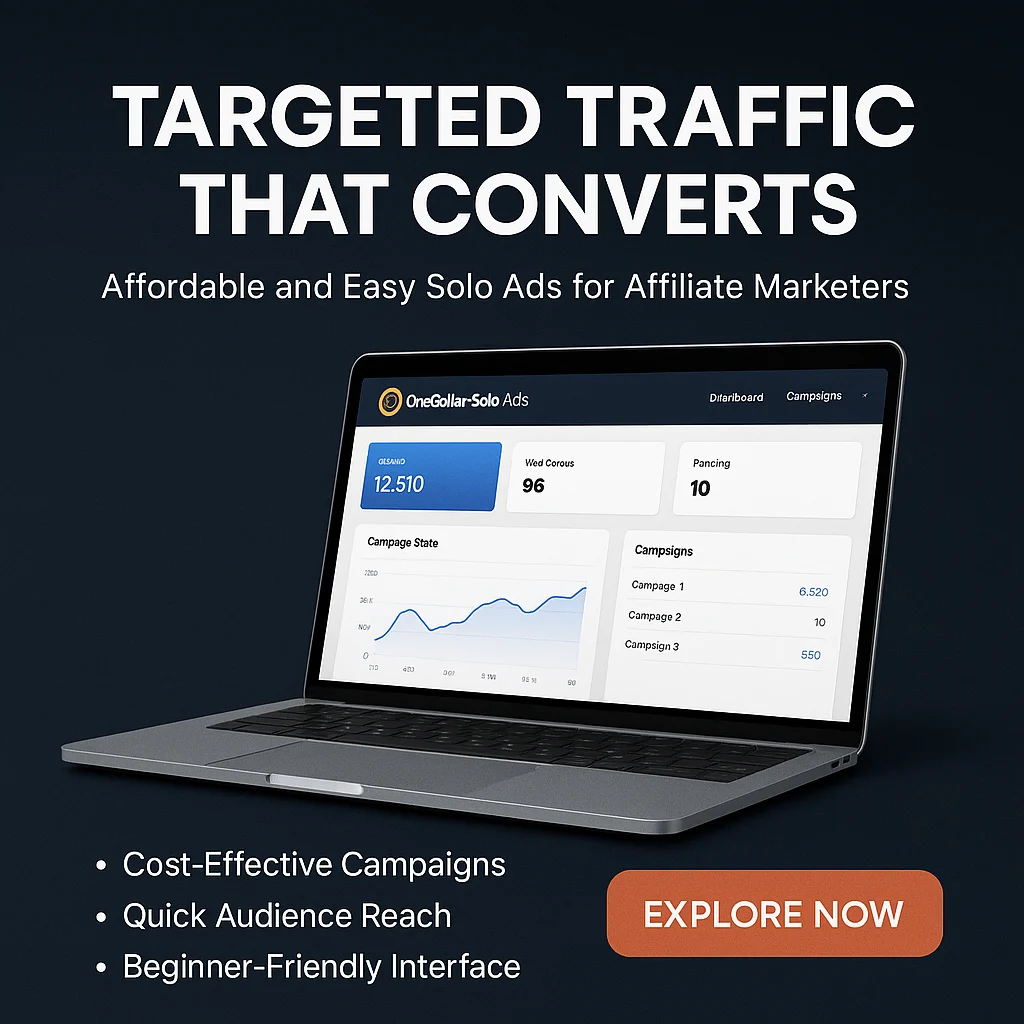 One Dollar Solo Ads for Affiliate Marketers: Targeted Traffic That Converts featured image