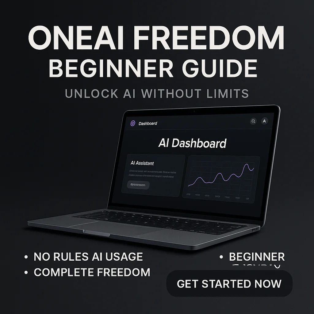OneAi Freedom - All AIs Uncensored, No Rules, No Censorship Beginner Guide: How to Get Started featured image