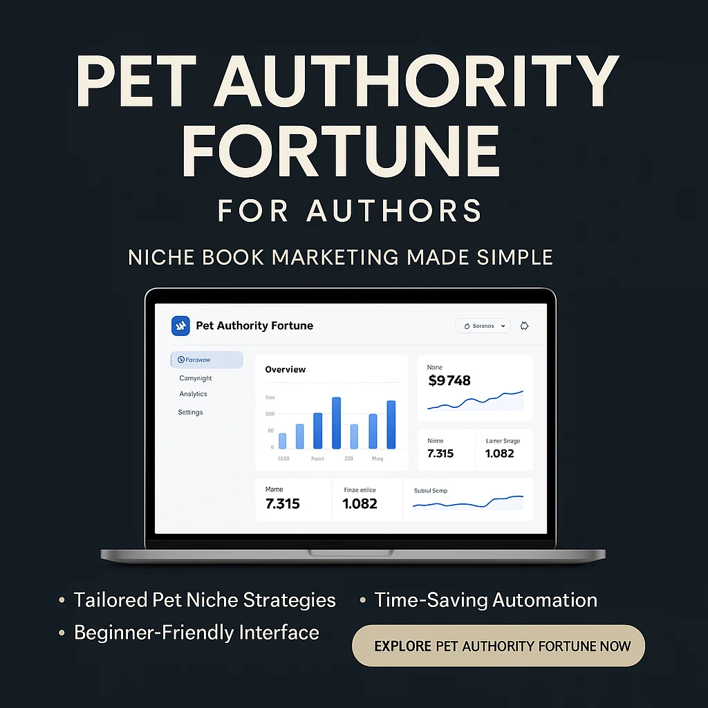 Pet Authority Fortune for Authors: A Niche-Specific Book Marketing Tool to Boost Your Reach featured image