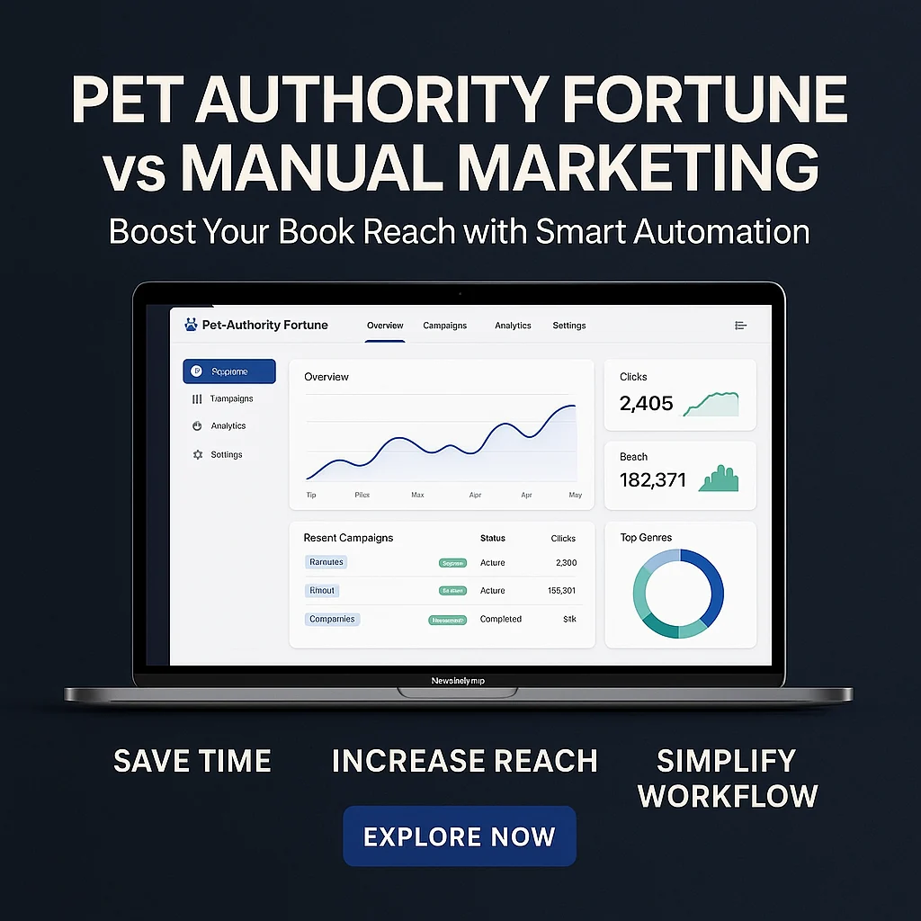 Pet Authority Fortune vs Manual Methods: A Smart Comparison for Book Marketers featured image
