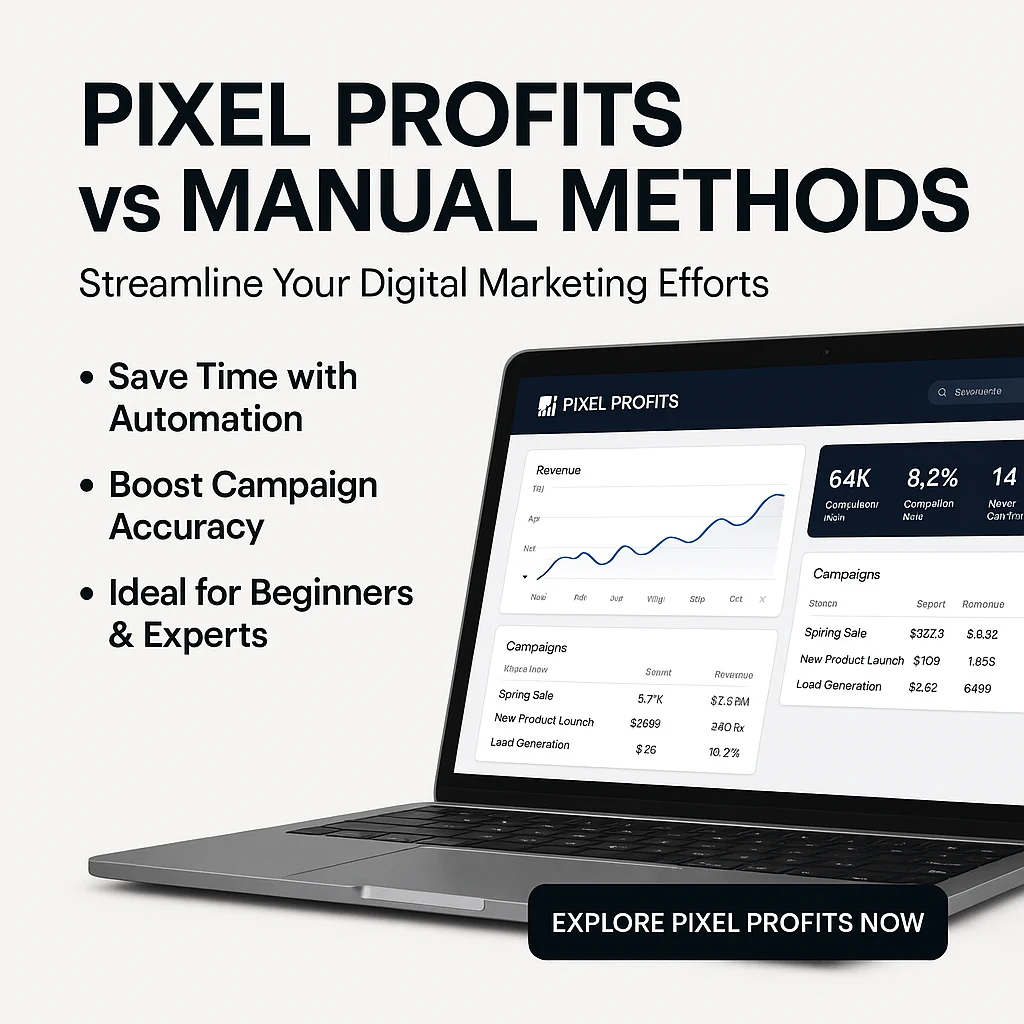 Pixel Profits vs Manual Methods: Which Digital Marketing Approach Wins? featured image