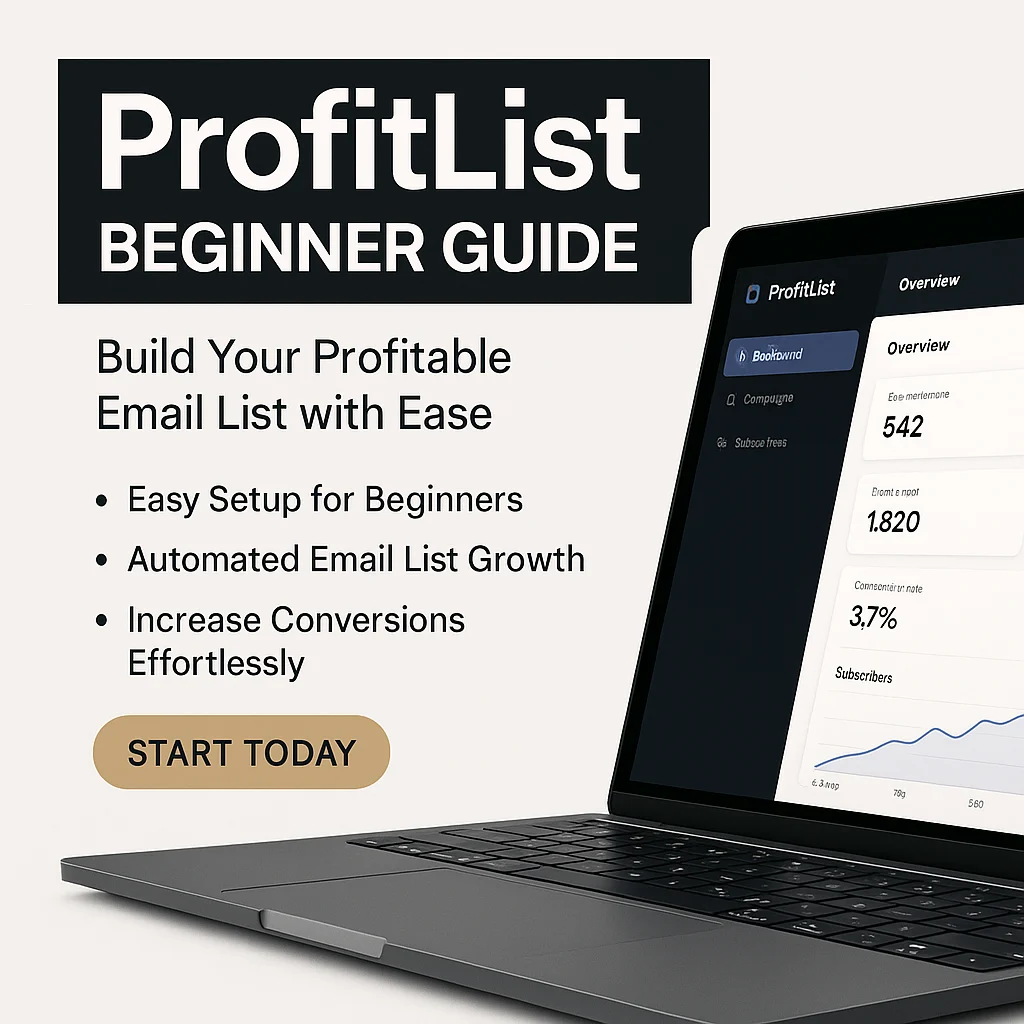 ProfitList Beginner Guide: How to Start Building Your Profitable Email List featured image