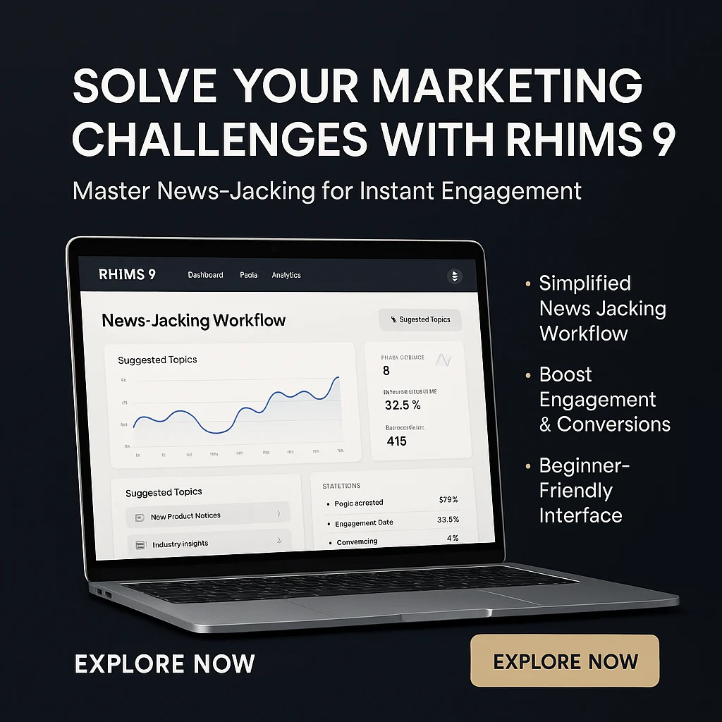 RHIMS 9: News-Jacking Problems Solved – Overcome Common Digital Marketing Challenges Easily featured image