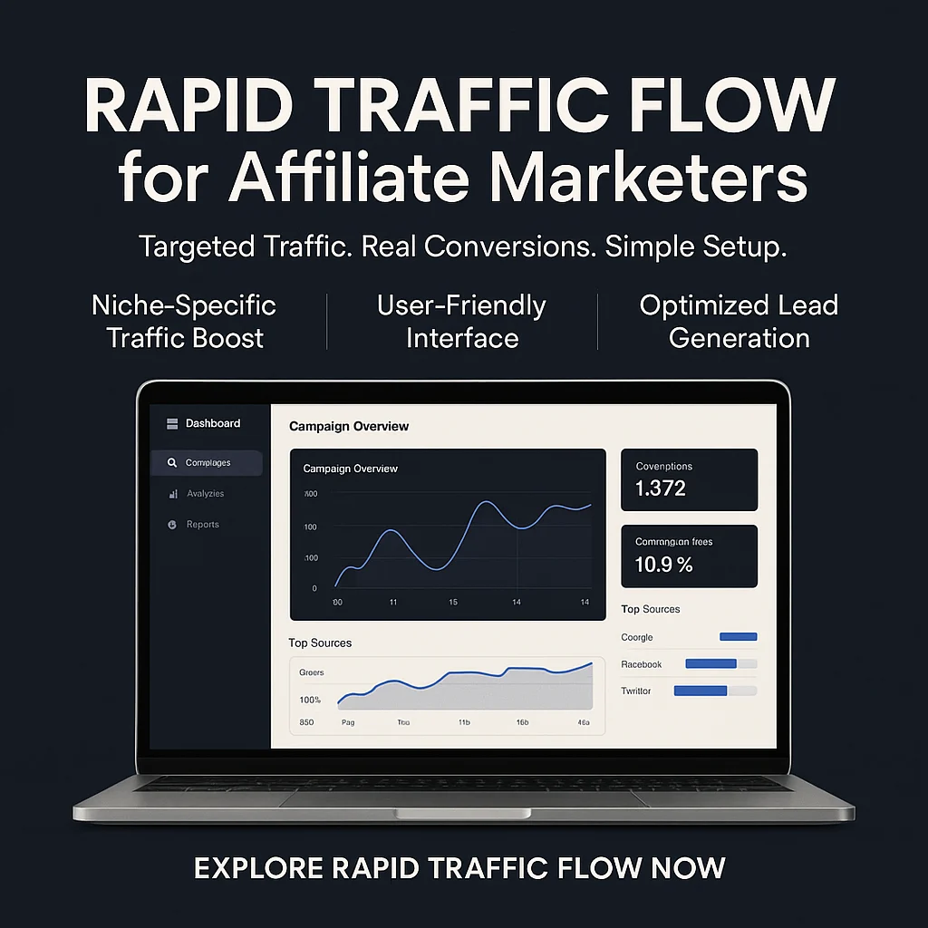 Rapid Traffic Flow for Affiliate Marketers: Boost Your Niche Traffic Fast and Effectively featured image