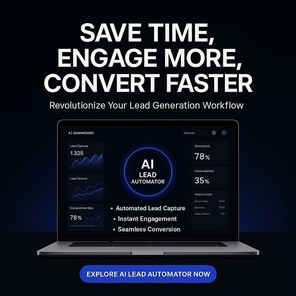 Save Time and Boost Productivity with AI Lead Automator: Generate Engage Convert featured image