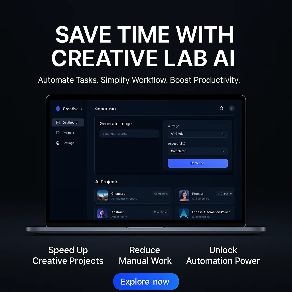 Save Time and Boost Productivity with Creative Lab AI - Ultimate Collection of AI Models featured image