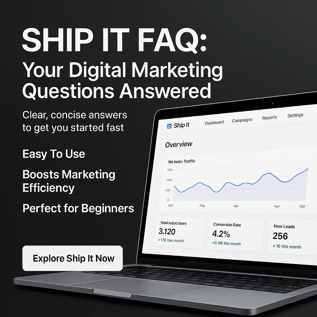 Ship It FAQ: Your Top Questions Answered for Confident Digital Marketing featured image
