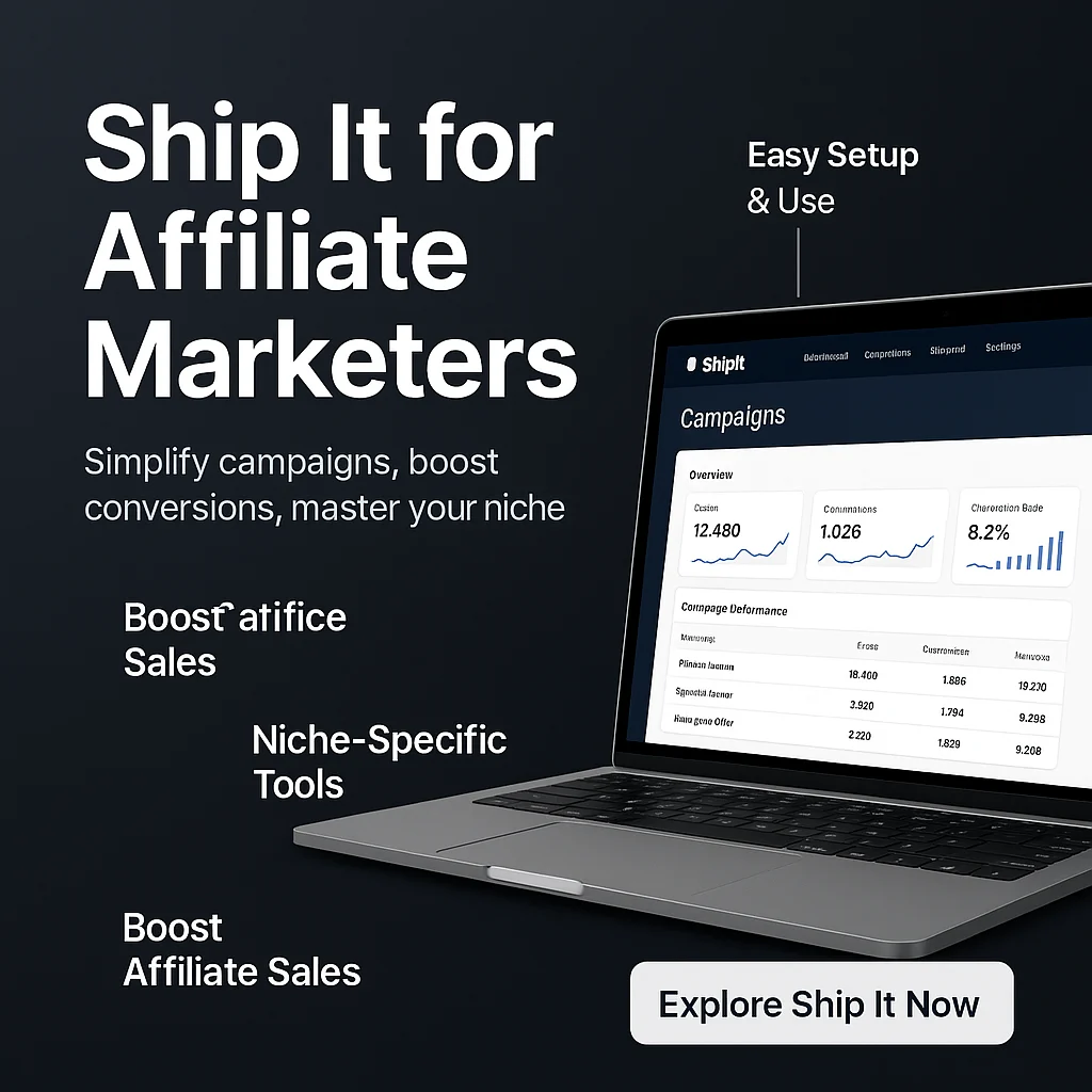 Ship It for Affiliate Marketers: Unlocking Niche-Specific Benefits and Use Cases featured image