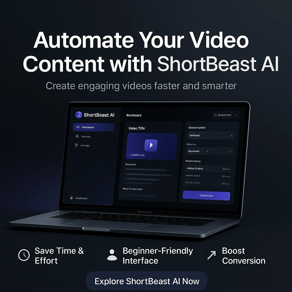 ShortBeast AI Use Cases: Unlocking the Power of Automated Video Creation featured image