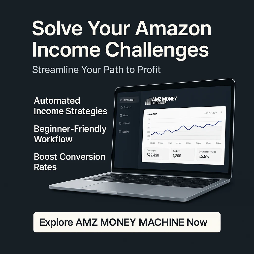 Solving Common Amazon Income Challenges with AMZ MONEY MACHINE Software featured image
