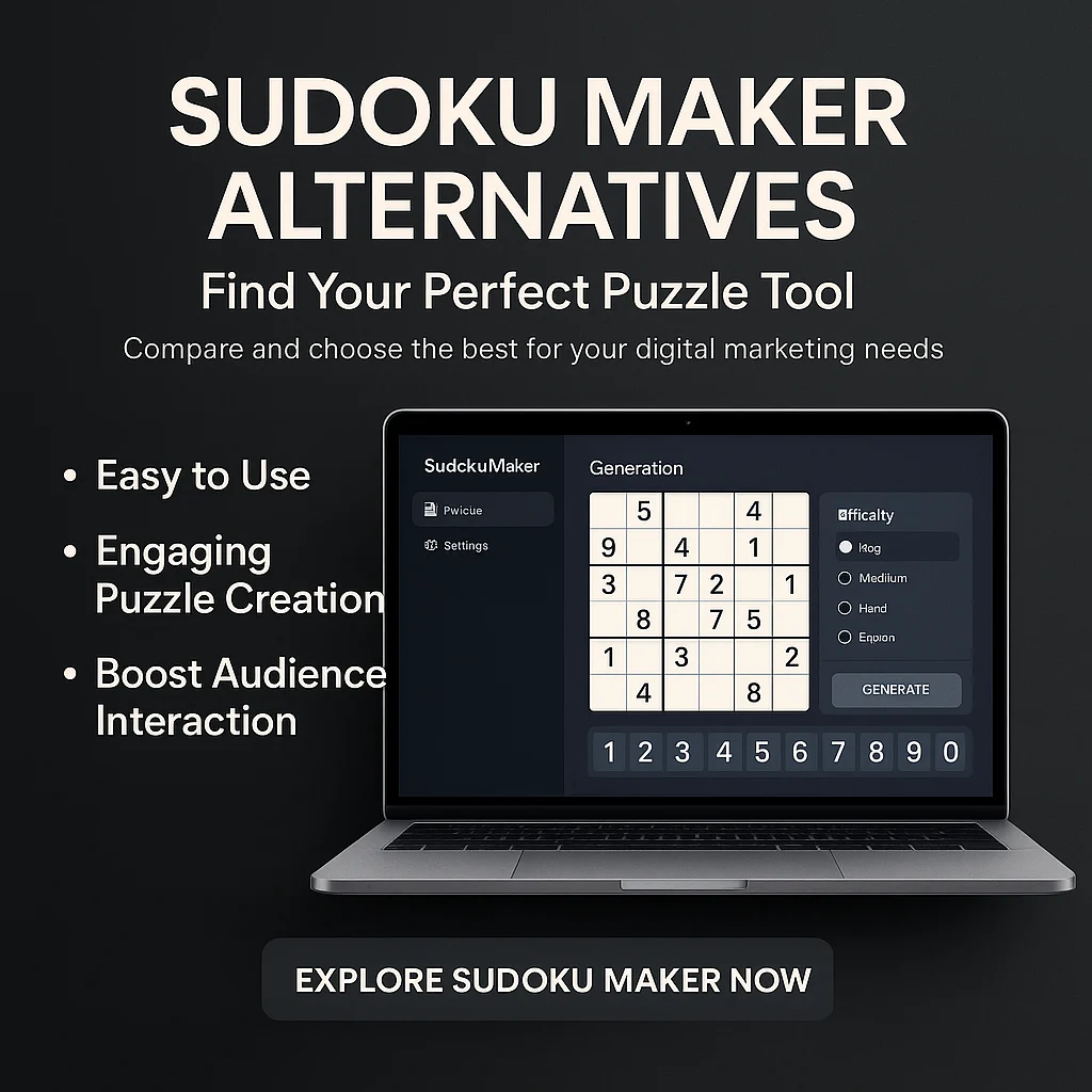 Sudoku Maker Alternatives: When to Choose a Different Tool and Why Sudoku Maker Still Stands Out featured image