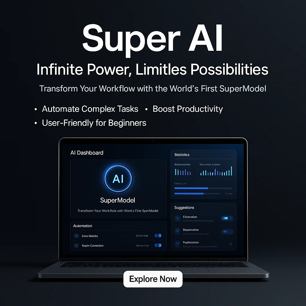 Super AI - World's First SuperModel with Infinite Power Use Cases: Unlocking the Future of AI Automation featured image