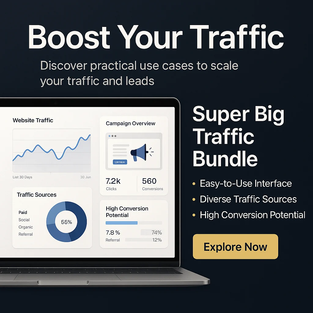 Super Big Traffic Bundle Use Cases: Proven Ways to Boost Your Website Traffic featured image