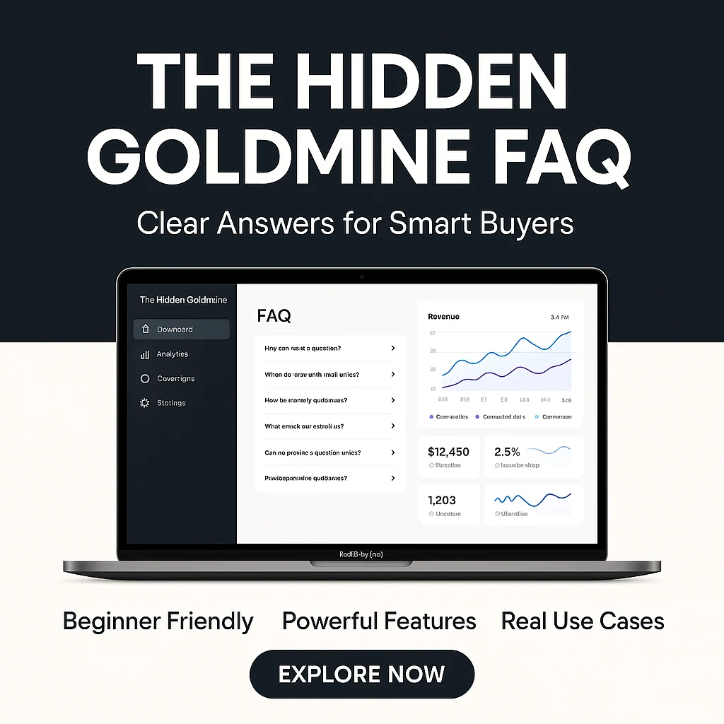 The Hidden Goldmine FAQ: Everything Buyers Need to Know featured image