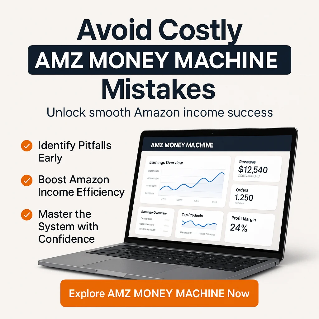 Top AMZ MONEY MACHINE Mistakes to Avoid for Better Amazon Income Results featured image