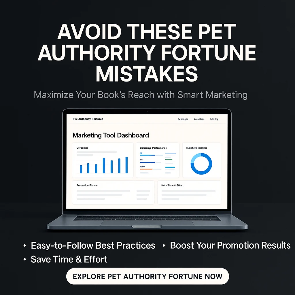 Top Pet Authority Fortune Mistakes to Avoid for Successful Book Marketing featured image