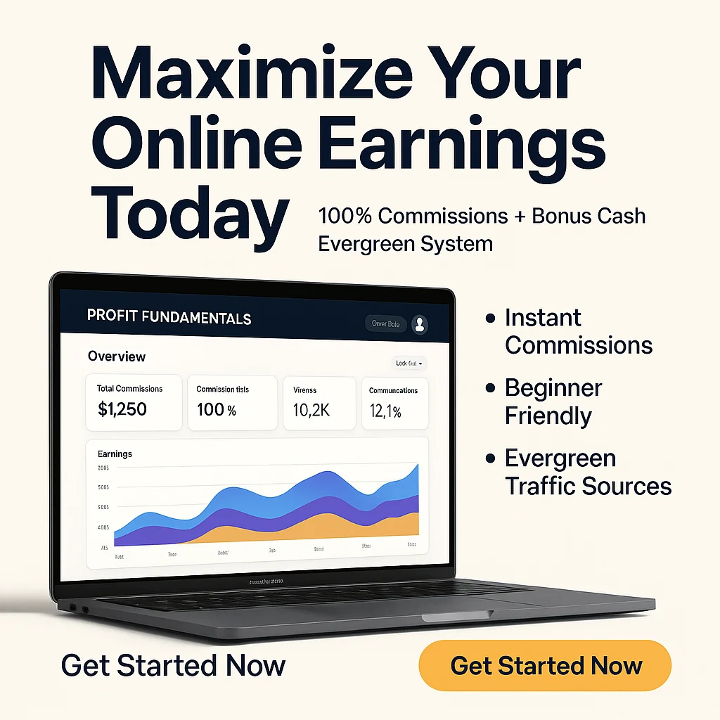 Unlock Real Benefits with Profit Fundamentals - 100% Commissions + Bonus Cash - Evergreen featured image