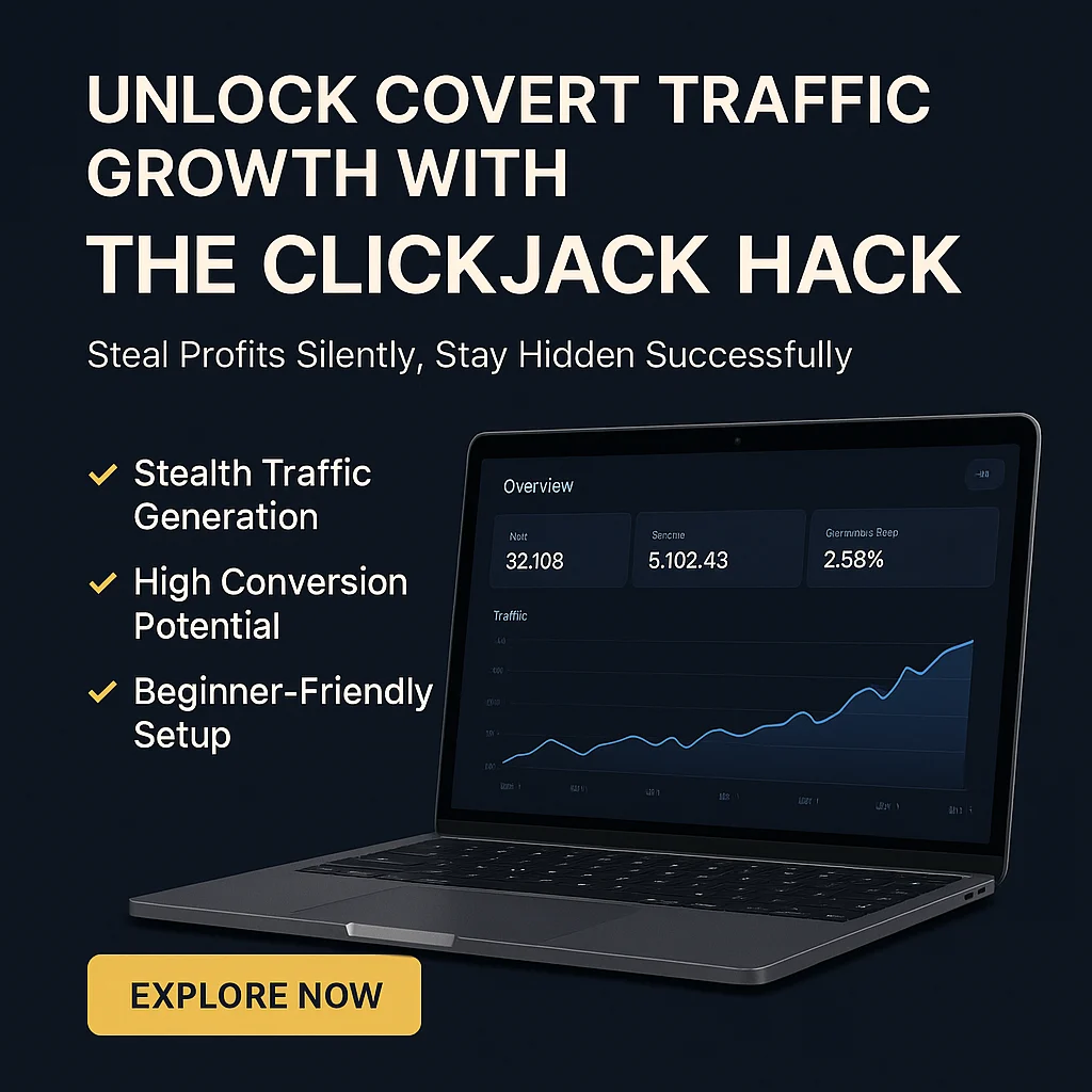 Unlock Real Benefits with The Clickjack Hack : Steal Profits - Stay Hidden featured image