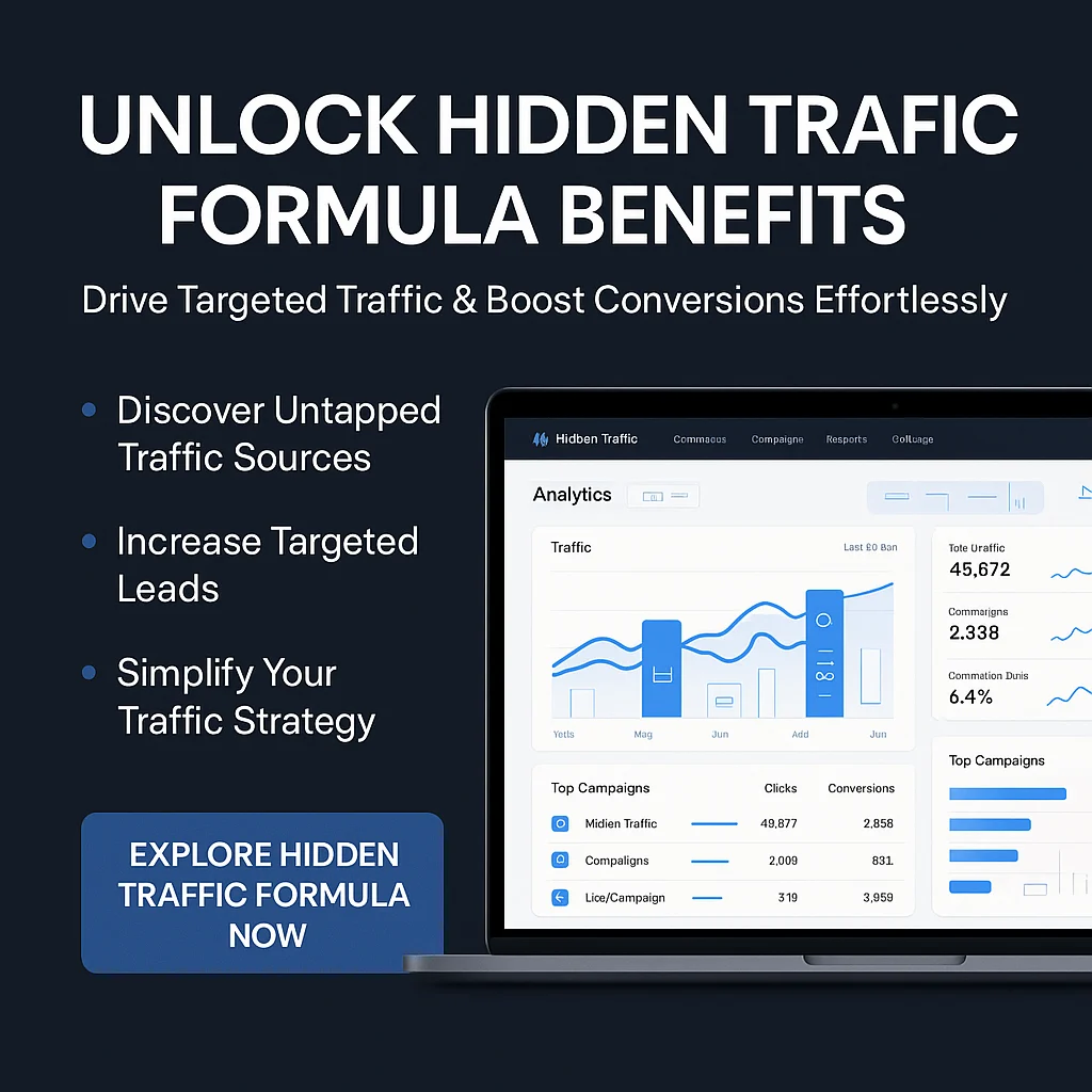 Unlock the Hidden Traffic Formula Benefits: Boost Your Website Traffic Efficiently featured image