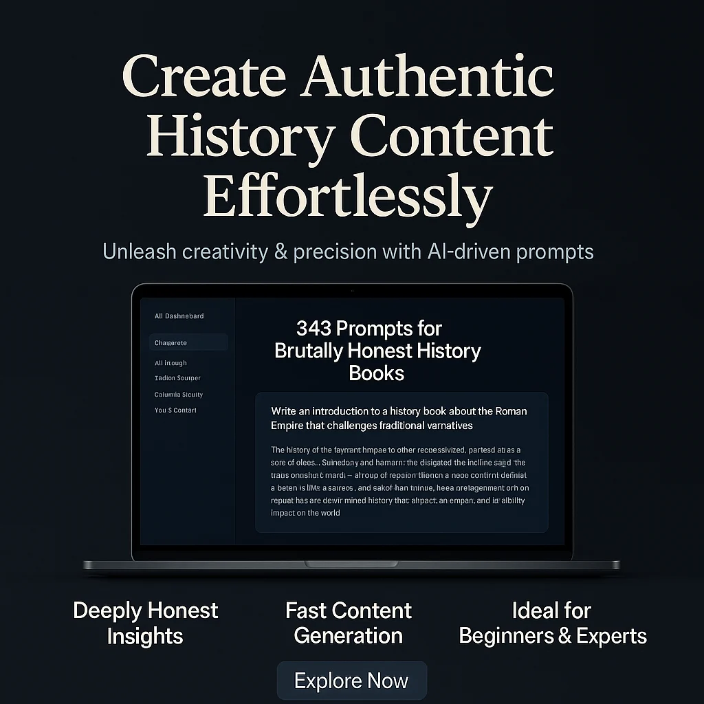 Unlock the Real Benefits of 343 Prompts for Brutally Honest History Books Software featured image