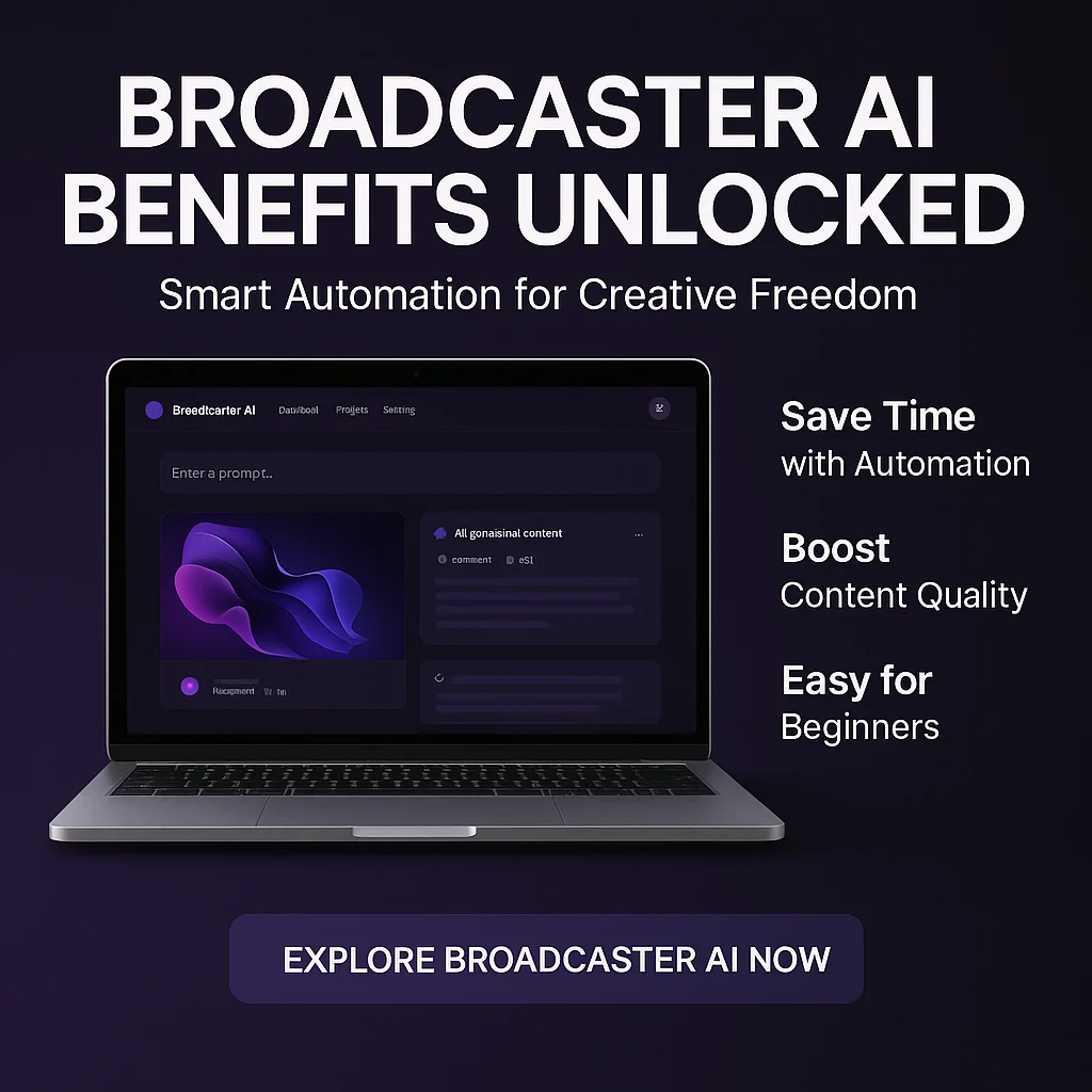 Unlocking Productivity: Top Broadcaster AI Benefits for Effortless Content Automation featured image
