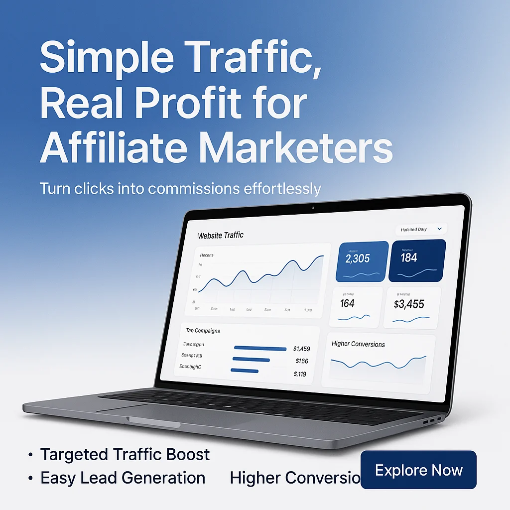 Vibe Code Blueprint: Simple Traffic, Real Profit for Affiliate Marketers – Niche-Specific Strategies to Boost Your Earnings featured image