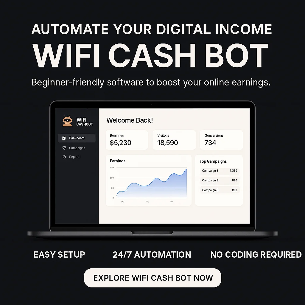 WIFI CASH BOT Beginner Guide: How to Start Automating Your Digital Income Today featured image
