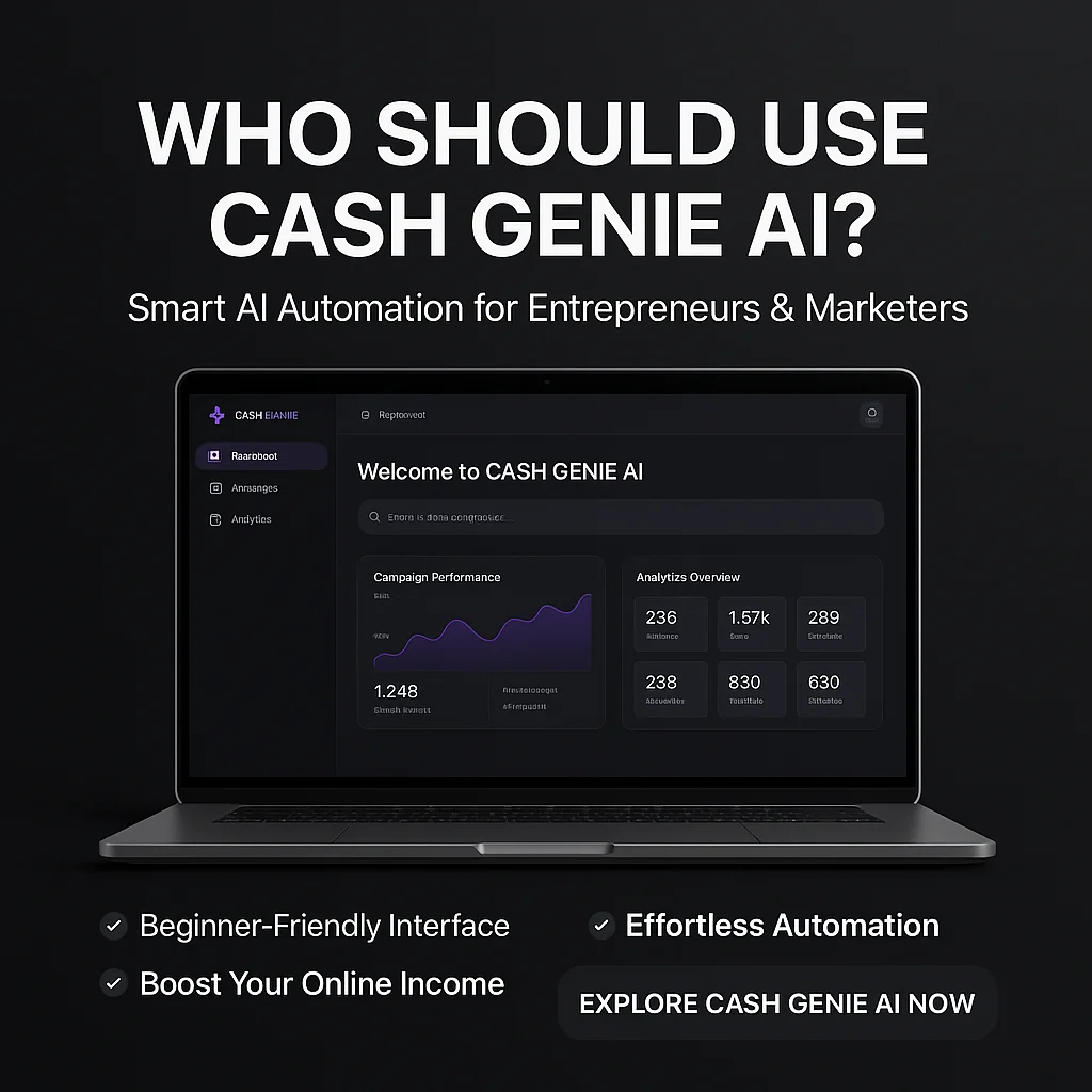 Who Should Use CASH GENIE AI? Discover If This AI Software Fits Your Needs featured image