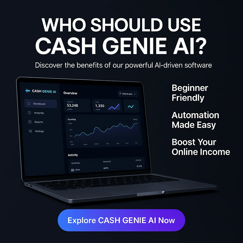 Who Should Use CASH GENIE AI? Find Out if This AI Software Fits Your Needs featured image