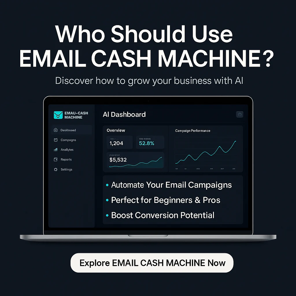 Who Should Use EMAIL CASH MACHINE? Find Out If This AI Email Software Fits Your Needs featured image